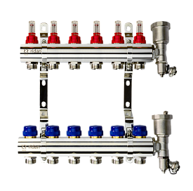 FHF-6F set коллектор+кроншт+торц.секция